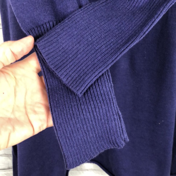 NWT prAna Coco Hooded Sweater Dress Purple Sz M - Picture 10 of 14